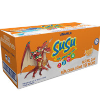 Sữa chua uống tiệt trùng Vinamilk Susu Hương cam túi 110ml