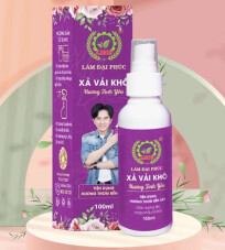 Xả vải khô Hương lan tím luxury black