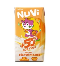 Sữa tươi Nuvi cam 110ml