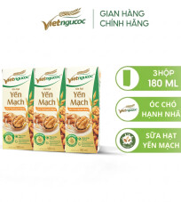 Sữa yến mạch óc chó hạnh nhân 180ml